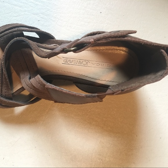 Suede Criss Cross Sandles - Picture 3 of 4